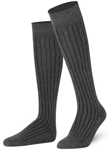 Image of Mysocks Knee High Socks for Women Men Combed Cotton Seamless Toe Tall Long High Socks