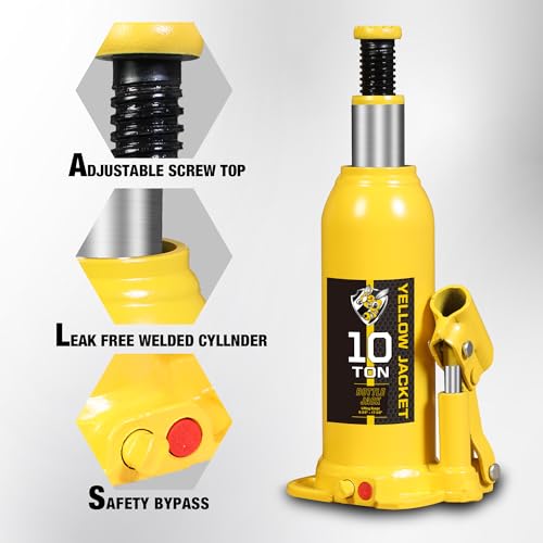 Yellow Jacket 10 Ton Multi-Directional Bottle Jack