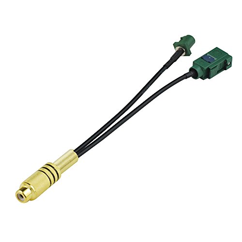 Superbat Fakra to RCA Splitter 15cm RCA Female to Green Fakra E Female Male by Superbat - Used condition - US$8.44