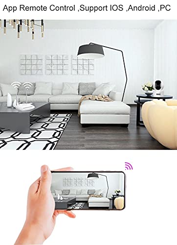 Image of RMX Smart 3MP HD Home Security IP Camera Two Way Audio Wireless Mini Camera Night Vision CCTV WiFi Camera Baby Monitor IR Night Cam
