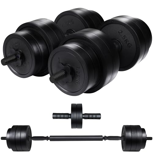 PYKES PEAK 可変式 ダンベル 5kg 10kg 15kg 20kg 2個セット ダンベル バーベル 腹筋ローラー ケトル...