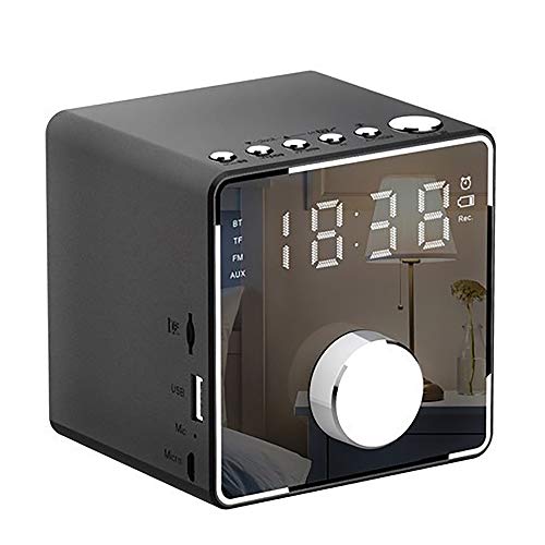 Digitaler FM-Radio, Radiowecker Mit Bluetooth-Lautsprechern Und Stereo-Sound Großen LED-Anzeige Multifunktions-Funk-Lautsprecher Für Schlafzimmer