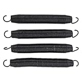 RiToEasysports Hydraulik-Wagenheber-Federn-Set, 4-teilig, Ersatzfedern für R3847 Nivellierheber, 1,68 Zoll Durchmesser, 63 Spulen, Verbessert die Stabilität für 6000–9000 Lbs Hydraulische Wagenheber