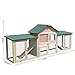 Pawhut Conejera de Exterior Grande Gallinero Pajarera Granja Casa para Animales Pequeños...