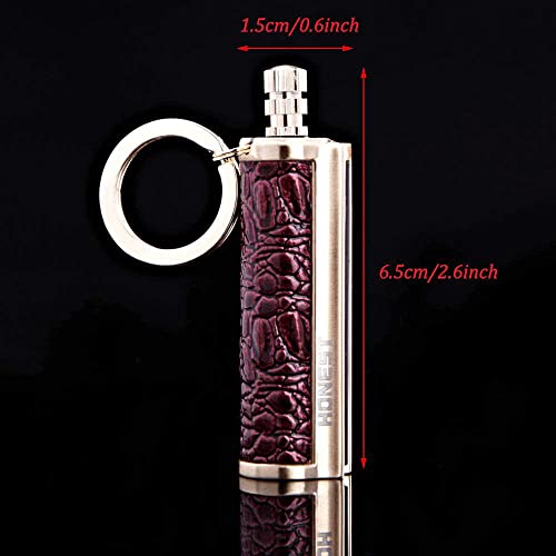 Image of BOLLAER New Match Metal Matchstick Gift Outdoor Fire Starter Waterpoof Survival Gear Hiking Match Lighter Fire Starter Keychain