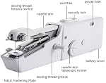 Handheld Sewing Machine, Mini Electric Sewing Machine for Repair of Clothes, Travel and Dorm