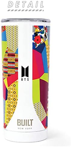 Miniatura 2 de BUILT BTS Taza térmica, 20.1 fl oz (591 ml), Suga, Acero inoxidable, Mi botella, Mercancía de Bangtan Boys BTS