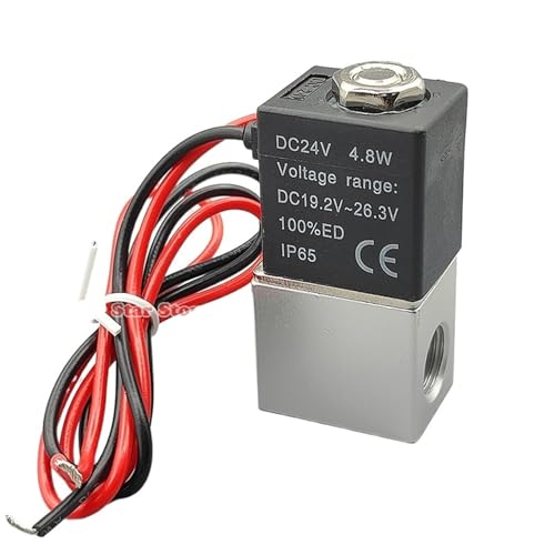 Électrovanne réponse rapide 24V pour régulation de débit eau et gaz de précision - 5