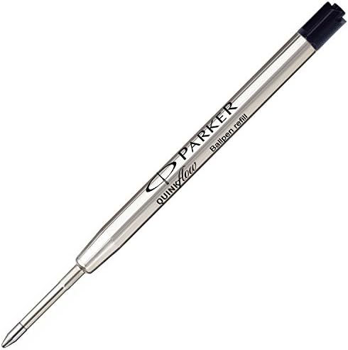 PARKER QUINKflow Ballpoint Pen Ink Refill, Medium Tip, Black, 1 Count image 4