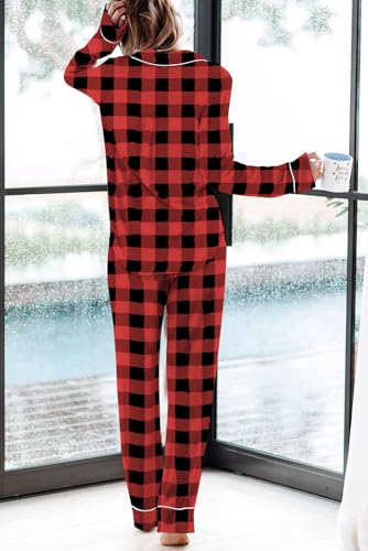 Aamikast Pajama Sets For Women Soft Button Up Christmas Pjs Matching Sets  thumb #4