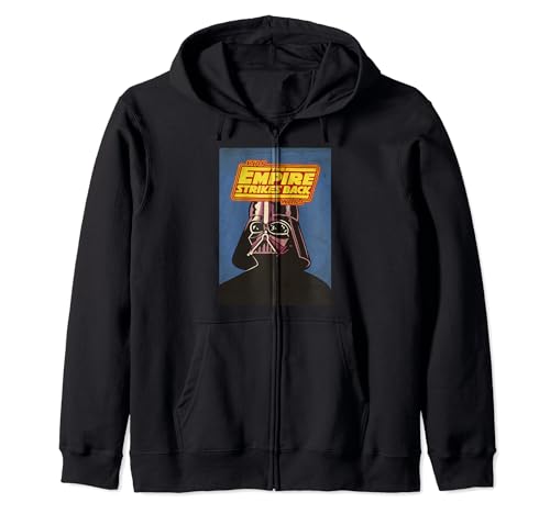 Sweat Star Wars Empire Strikes Back hoodie bleu Darth Vader à offrir aux fans