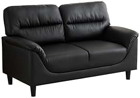 ソファ　ブラック　2人掛け　柔らかめ Amazon.co.jp: ソファ 二人がけ 柔らかい