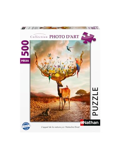 Puzzle 500 pièces : 'Appel De La Nature Ravensburger Nathan - vue 2
