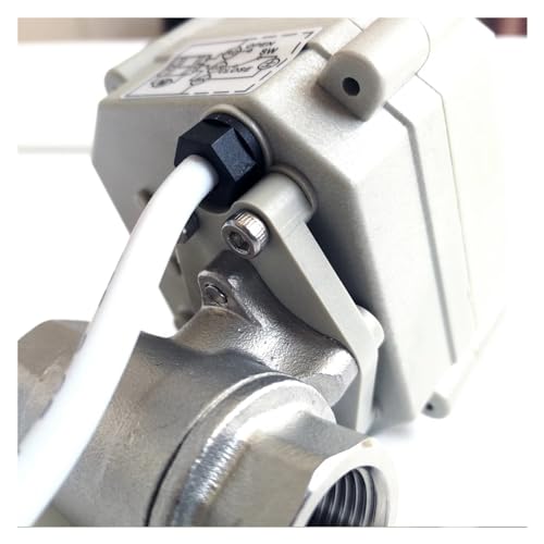 Vanne électrique AC110-220V contre les fuites avec coupure automatique DN25