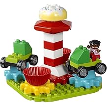 LEGO Education DUPLO Steam Park 45024, Fun STEM Educational Toy, Steam Learning for Girls & Boys Ages 3 & Up 240Piece