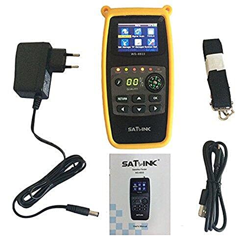 Localizador De Satelite Satlink Ws-6933 Dvb-s2 Hd + Película