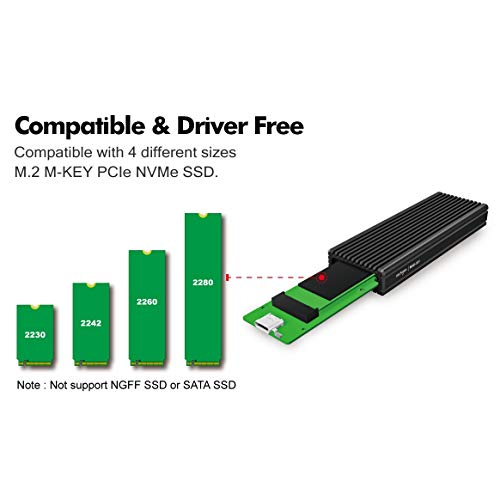 Caja externa para SSD NVMe USB 3.1 Gen.2 Archgon miniatura 3