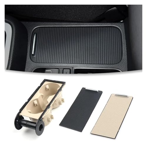 Cachez vos objets dans la console centrale de votre Tiguan avec ce volet noir