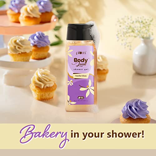 Plum BodyLovin' Vanilla Vibes Shower Gel (100ml) | Body Wash | Travel-Friendly | Vanilla Fragrance | Super-Lathering - Image 3