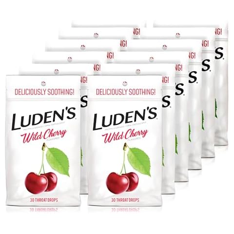 Luden's Wild Cherry Throat Drops Cover