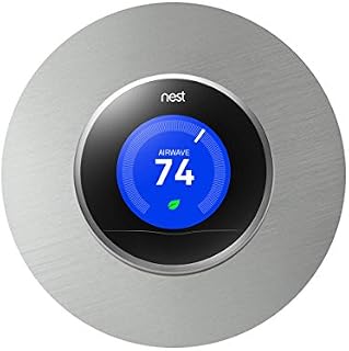 Humble Abode Creations Nest Thermostat Wall Plate, 6 Inch Stainless Steel Cover Plate