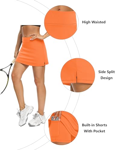 Image of LouKeith Tennis Skirts for Women Golf Athletic Activewear Skorts Mini Summer Workout Running Shorts with Pockets
