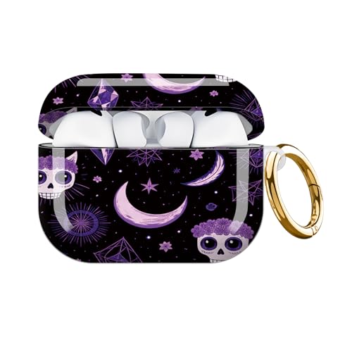 AirPod Pro 3 �P�[�X 2025�ɑΉ��B���킢���ی�n�[�h�J�o�[�A�X�^�C���b�V���ȃf�U�C���̑ϏՌ��P�[�X�AAirPod Pro 3����p�L�[�`�F�[���t���A�p�[�v���A�C�Y�X�J���A���[���X�^�[�B