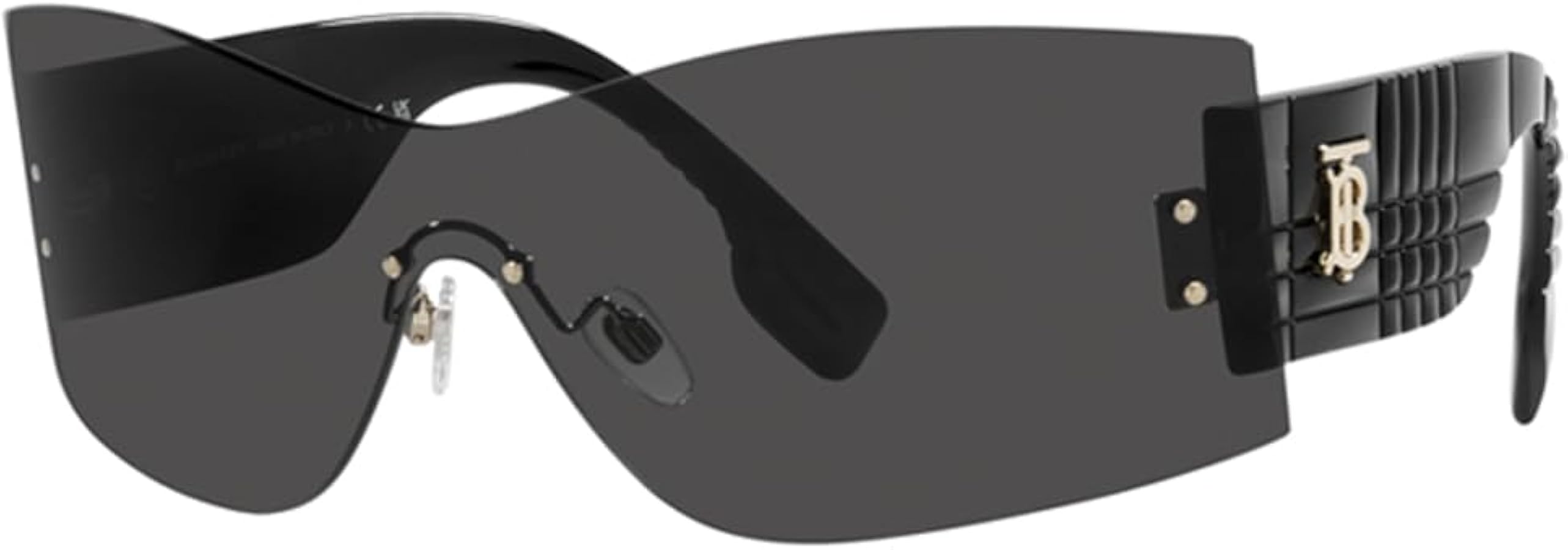 Amazon.com: BURBERRY Sunglasses BE 3137 110987 Grey : Clothing