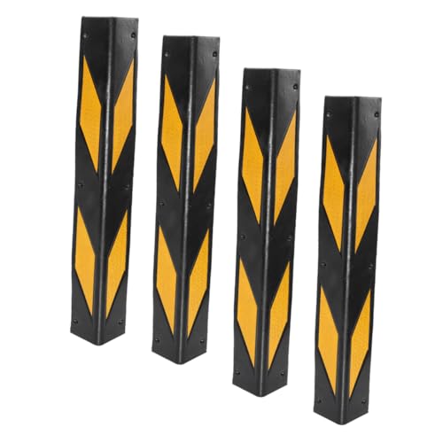 Protection murale pour parking haute visibilité nocturne lot de 4