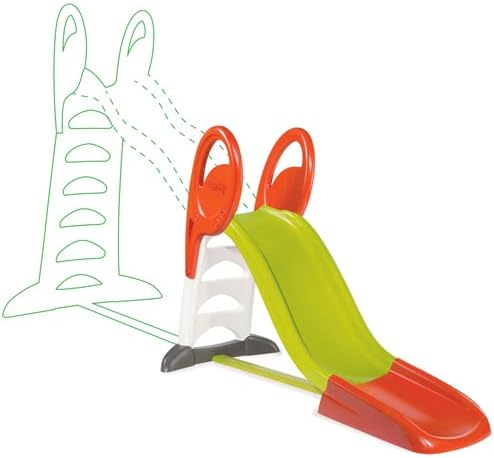 Smoby - Toboggan Super Megagliss 2 en 1 - Glisse de 1m70 et 3m60 - Jeu Plein Air Enfant - Dès 2 Ans - 310260 — vue 5