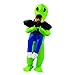 Produktbild PARAYOYO Aufblasbare Alien Hijack Kostüm für Erwachsene Kostümparty Kleid für Herren Damen Halloween Grün