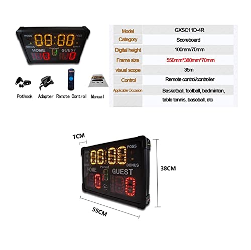 Marcador Digital Portátil LED Multideporte miniatura 3