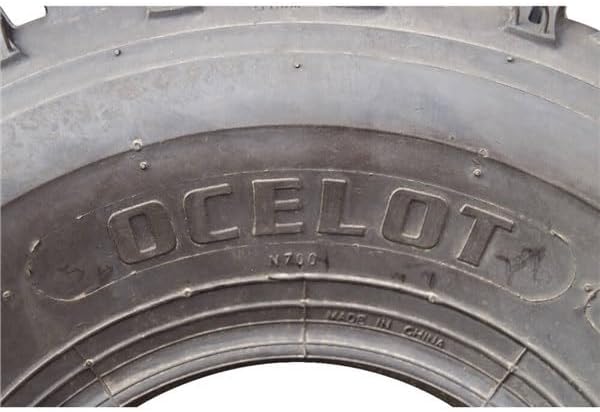 Ocelot P322 Rear 22x11-8 ATV Tires 2-Ply Rated Durable, Off-Road Performance, Tubeless, Non-Directional Tread, 22-inch Knobby Sport 22x11x8 UTV Tires for Dirt, Grass, and Gravel