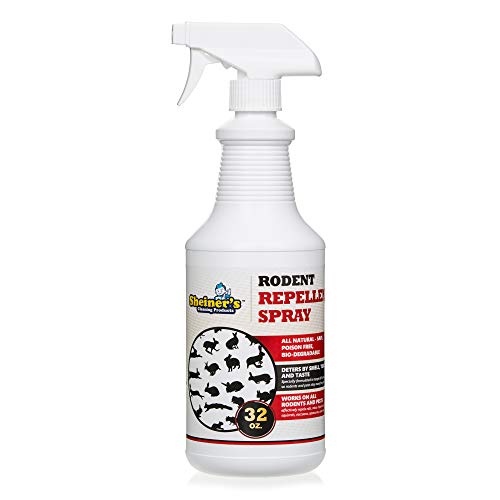 Sheiner's Rodent Repellent Spray - Defense Against Mice,Rats,Squirrels,Rabbits and Most Small Animals