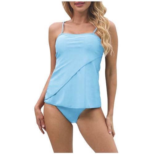 Haut de bikini push up à armatures et dos noué en nylon pour femme