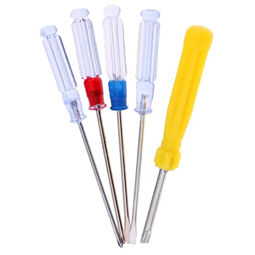 Serenable 5pcs Precisão Mini Ferramentas De Reparo Chave De Fenda De Bolso Definido Para Laptop Joal