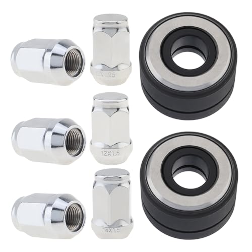 Image of Universal Wheel Stud Installer Tool with M12 x 1.25 M12 x 1.5 M14 x 1.25mm Nut（6Pcs）,Tire Removal Tool Fits Most Car Wheel Studs