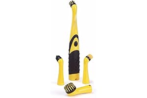 Power Scrubber Spin Shower Scrubber with 4 Brush Heads