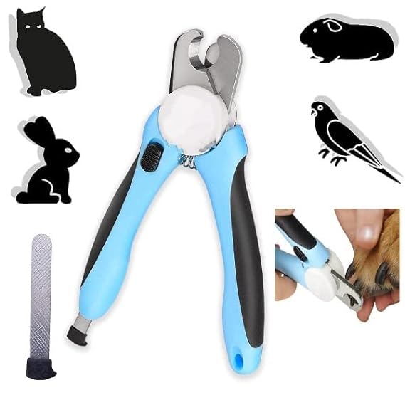 Episkey Dog & Cat Pets Nail Clippers and Trimmers - with Safety Guard to Avoid Over Cutting, Free Nail File, Razor Sharp Blade - Professional Grooming Tool for Pets, Dogs, Cats, Birds (B0CQ5DPYK8) Amazon Price History, Amazon Price Tracker