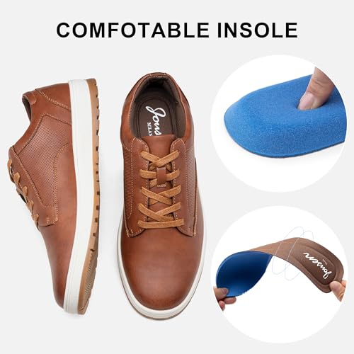 Jousen Mens Casual Shoes Retro Men's Fashion Sneakers Simple Oxford Dress for Men4