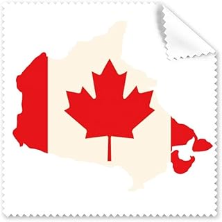 Red Maple Symbol Canada Country Flag Cleaning Cloth Phone Screen Glasses Cleaner 5pcs