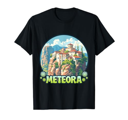 Meteora - Grecia Fun Travel Camiseta