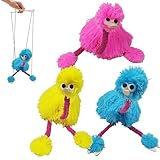 Set perfetto: questo set include 3 marionette colorate con fili di uccelli, che lo rendono ideale per i bambini..Sono perfetti per compleanni, vacanze o qualsiasi occasione speciale, portando gioia e divertimento ai bambini di tutte le età.