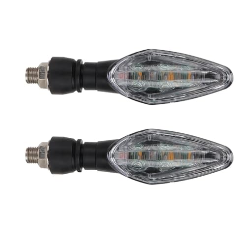 Indicador ámbar y luces traseras de freno para motocicleta con diseño universal premium