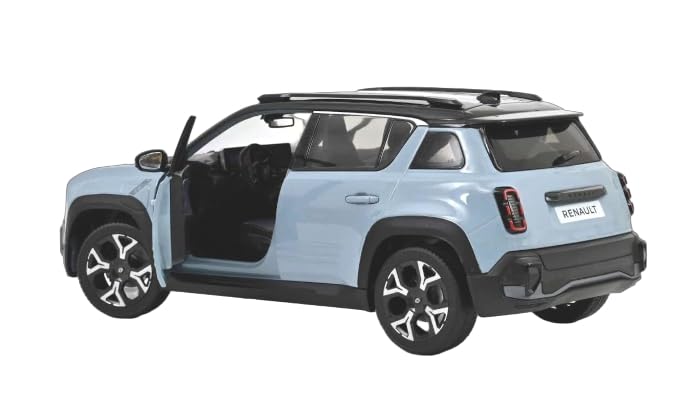 Renault 4 E-Tech Electrique 2025 miniature 1/18 Norev en Bleu Nuage - 2