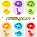 Wooden Puzzles for Toddlers 1-3, Dinosaur Matching Egg Puzzle Montessori Toys for 1 2 3 Year Old Boy Girl Gifts, Preschool Education Learning Toys