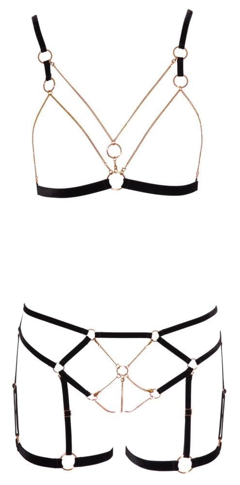 COTTELLI Lingerie BH Set BH Set Schwarz S