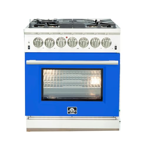 Forno Capriasca 30-Inch Dual Fuel Range