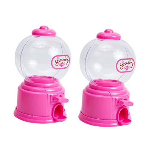 BESPORTBLE 2pezzi Macchina Gumball Mini Per Caramelle Distributore Caramelle Salvadanaio Facile Da Usare Per Ragazzo