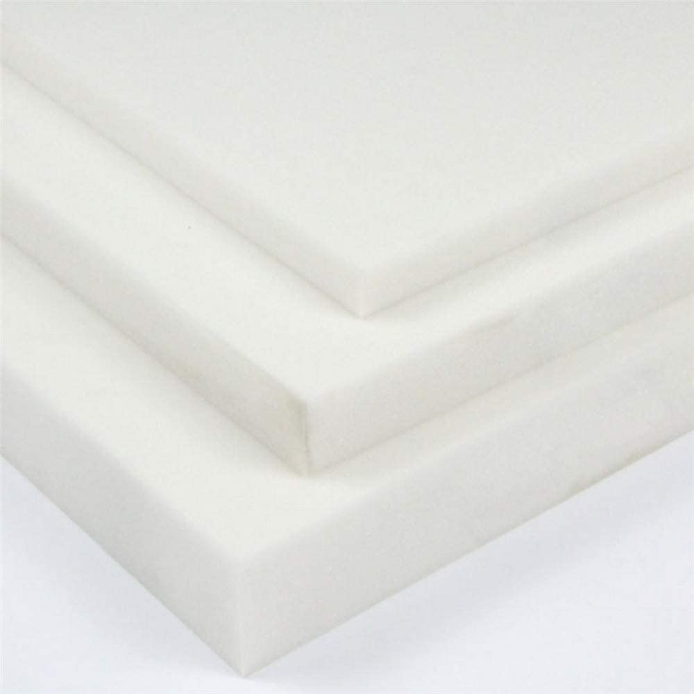 Foamily Upholstery foam cut to any size - foam cushions seat pads high density foam Upholstery foam @ M&A STYLES LTD (16" x 24" x 3")